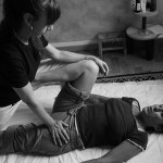 Trattamento Shiatsu sul Futon