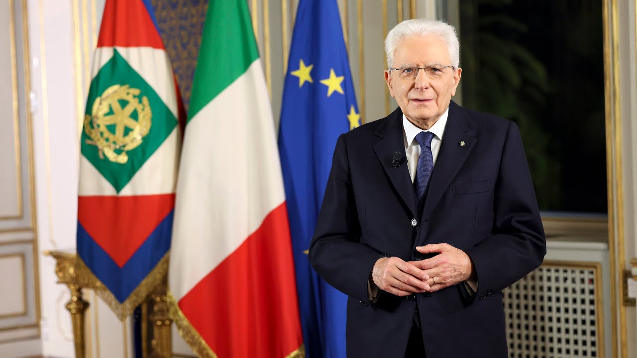 Il discorso di fine anno 2023 del Presidente Sergio Mattarella